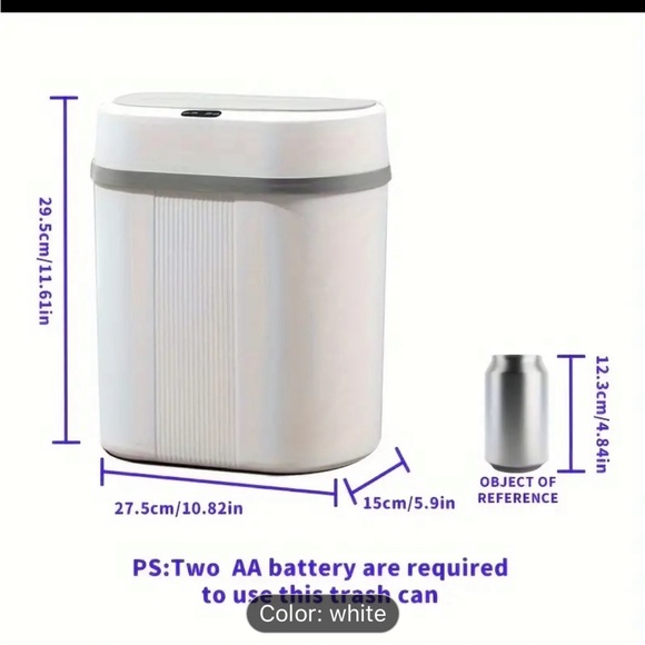 Trash Can with auto lid - Picture 2 of 5